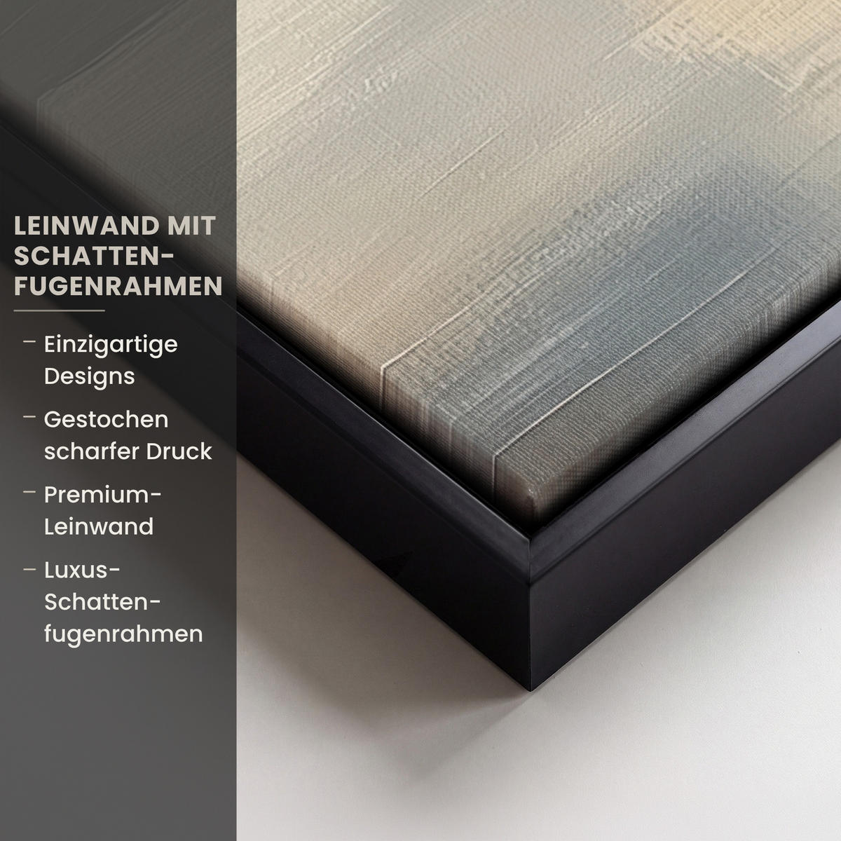 LEINWAND Bilder mit Rahmen - Segelschiff - Meer - Bewölkt - 70x100 - Creme, Textil (70/100cm) - MuchoWow