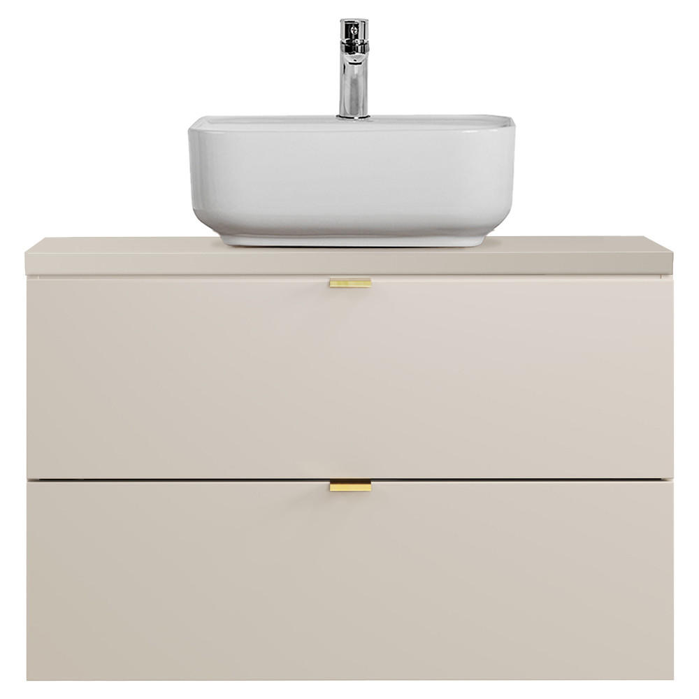WASCHTISCH Durango-56 - Beige, Holzwerkstoff (81/66/47cm) - Lomado