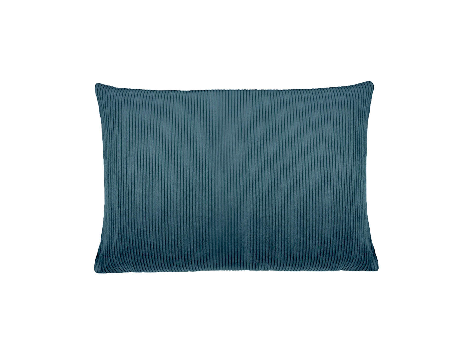 KISSENHÜLLE HYggelig No.1 nord-blau Cord-Samt 25/35 cm - Blau, Textil (25/35cm) - beties Heimtextil