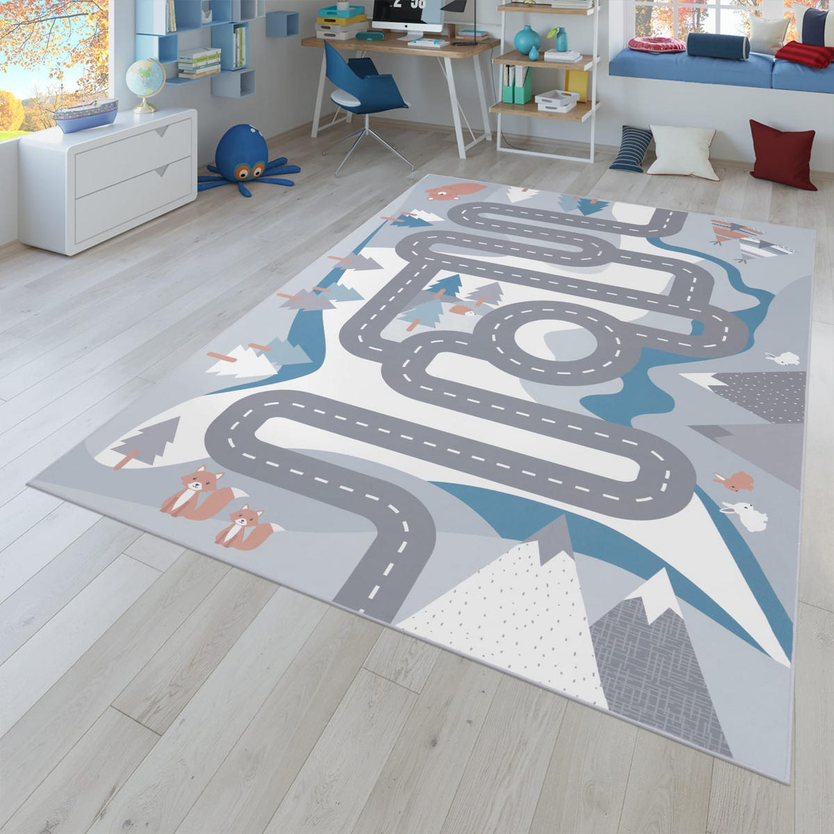 KINDERTEPPICH Creme 140 x 200 cm - Creme, Kunststoff (140/200cm) - TT Home