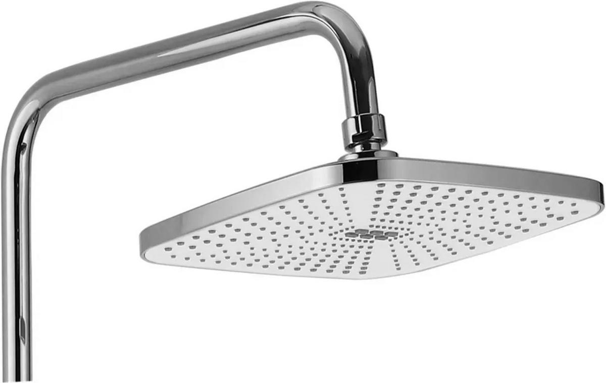 DUSCHGARNITUR Rea Storm Chrome - Chromfarben, Metall (30/144/45cm) - REA