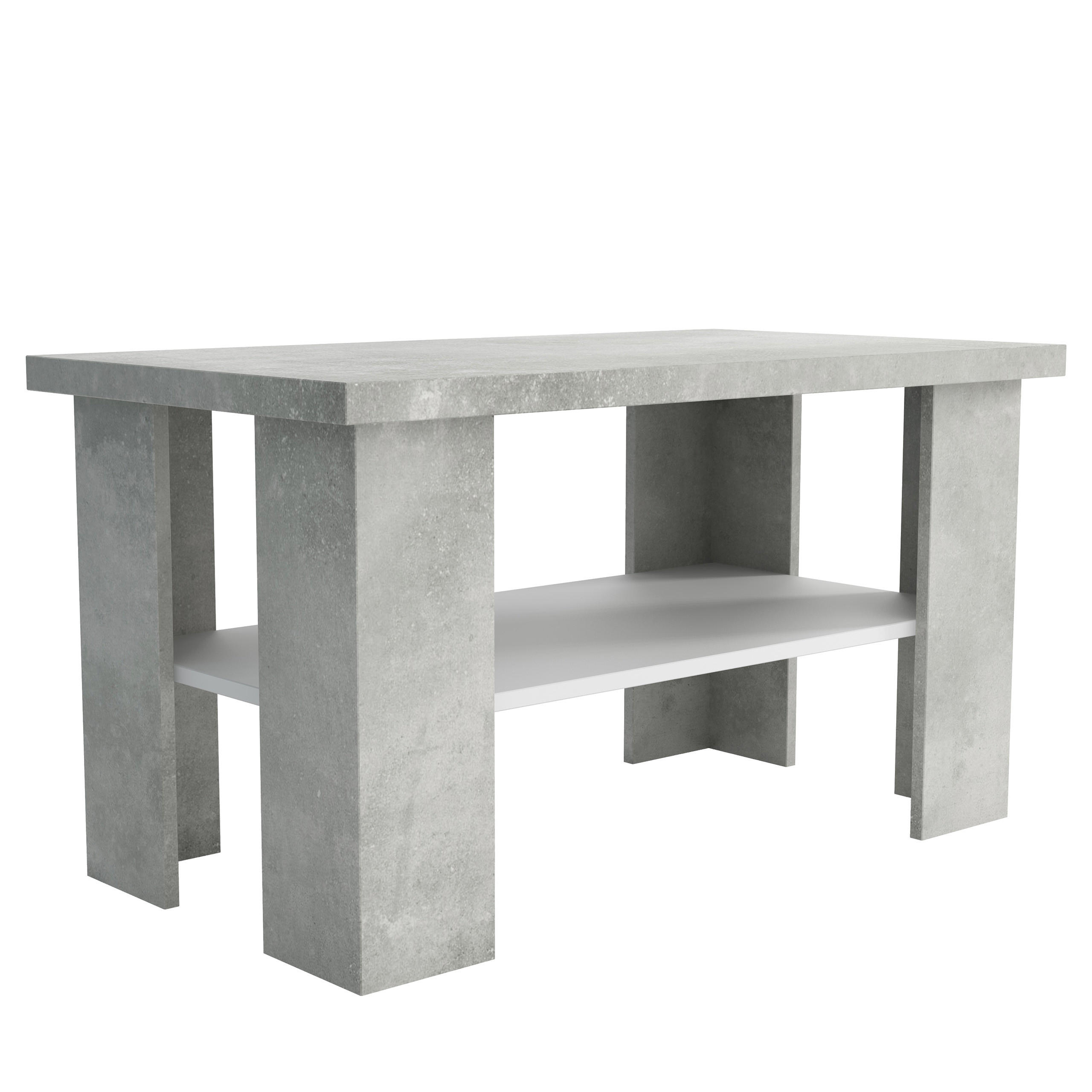 COUCHTISCH LAURA 90 cm Titanfarben - Titanfarben, Holzwerkstoff (45/90/50cm) - MASSENO