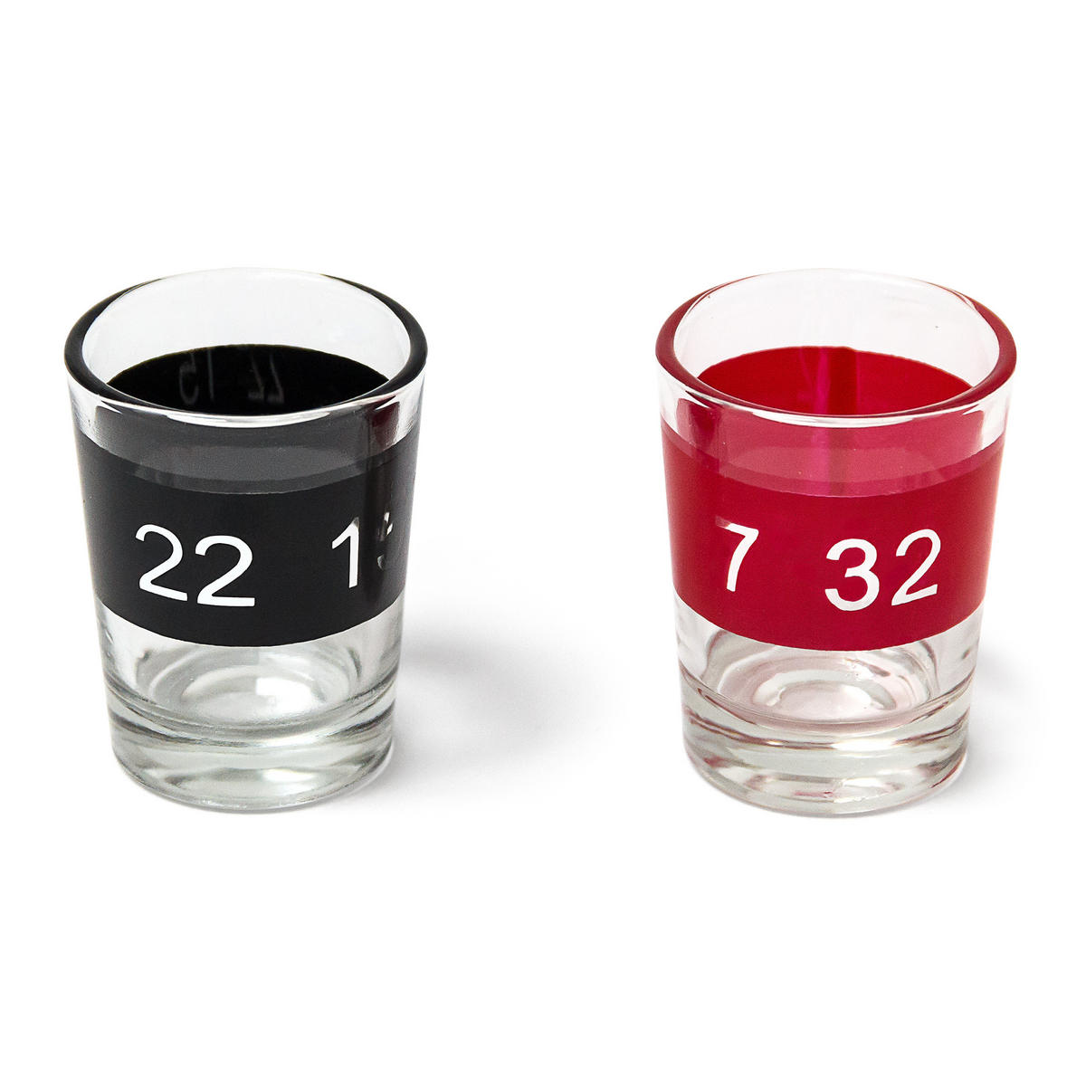 ROULETTE Trinkspiel - Multicolor, Glas/Kunststoff (30/30cm) - Relaxdays