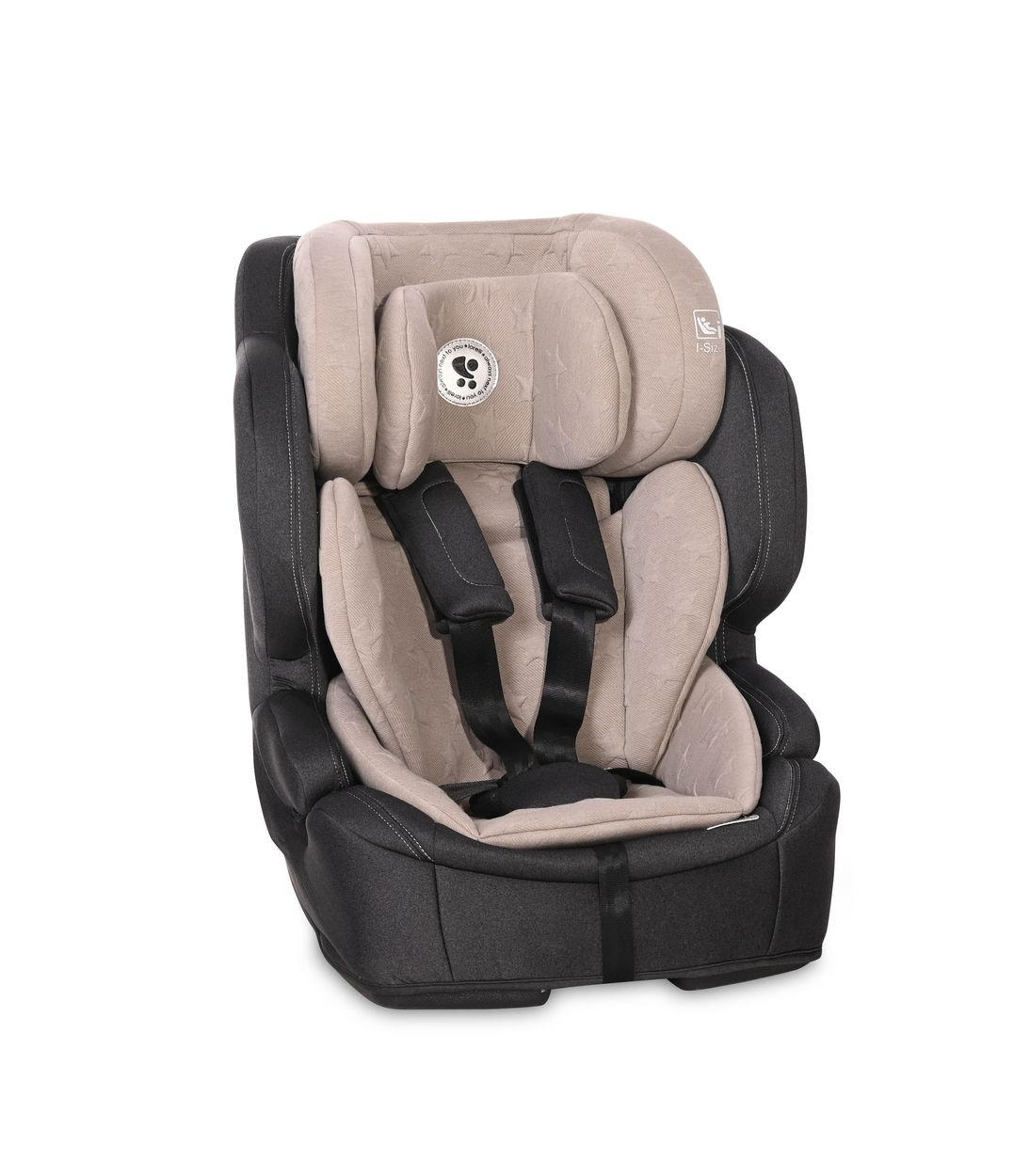 KINDERSITZ Andromeda i-Size beige (76-150 cm) Isofix, Top Tether, verstellbar - Beige, Kunststoff (48/59/52cm) - Lorelli