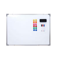 WHITEBOARD Weiß - Weiß, Metall (60/45/2cm) - MCW
