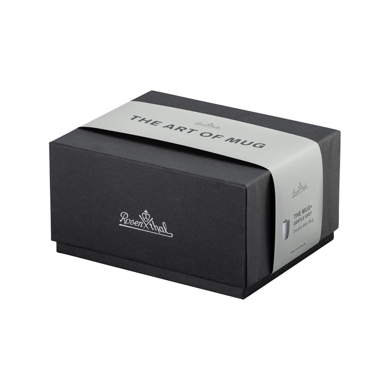 DOPPELWANDIGER BECHER The Mug+ Gentle Grey hellgrau 300 ml - Hellgrau, Keramik (0.3L) - Rosenthal