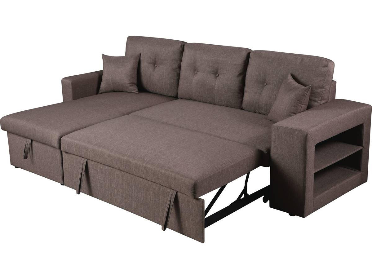 ECKSOFA axel Taupe - Taupe, Textil (146/233cm) - Habitat Garten