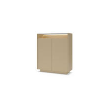 KOMMODE: Kakao + Cremona-Eiche, 103,2 x 119,2 x 39,5 cm - Braun, Holzwerkstoff (103.2/119.2/39.5cm) - 3XE LIVING