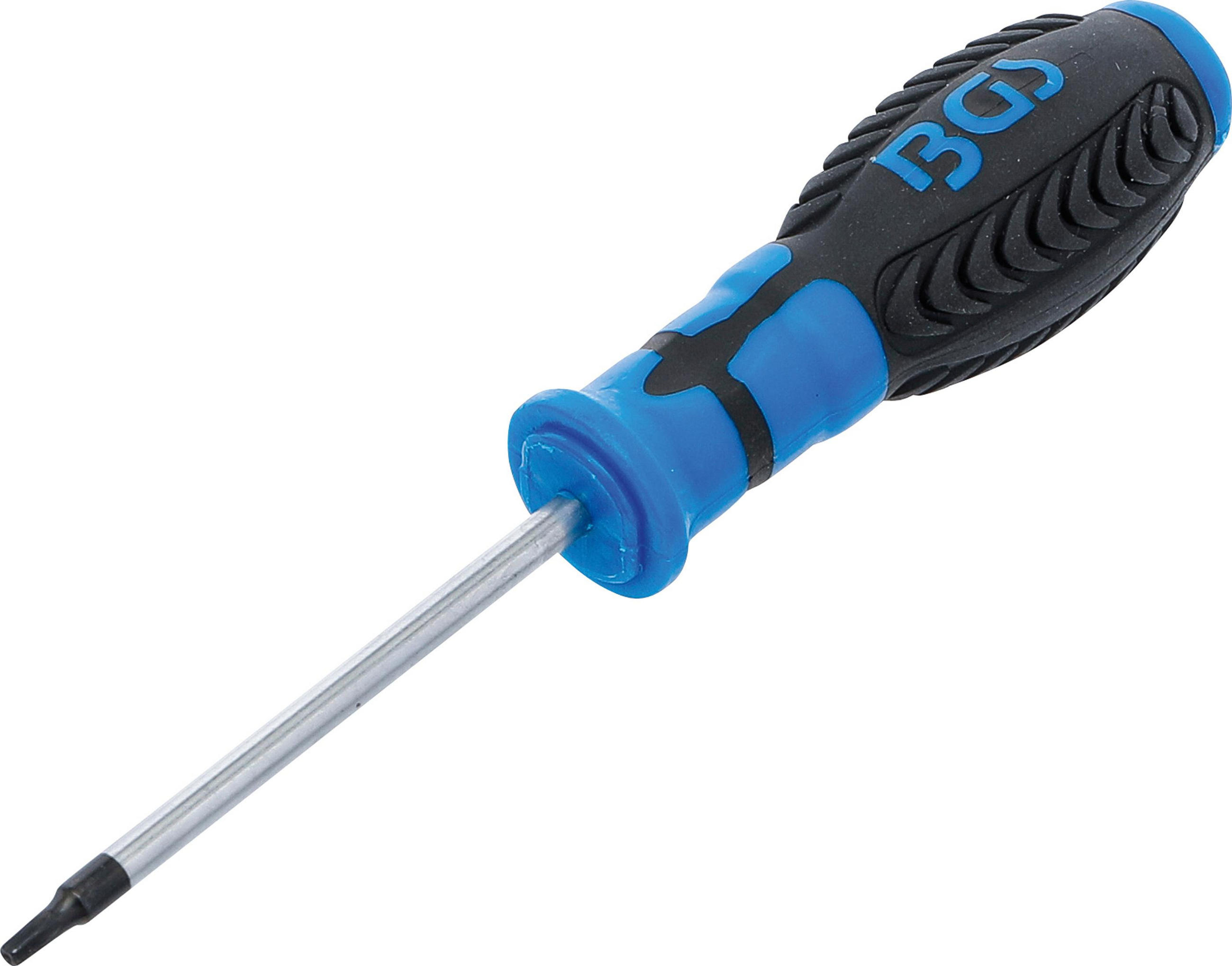 SCHRAUBENDREHER | T-PROFIL (FÜR TORX) MIT BOHRUNG T15 | KLINGENLÄNGE - Multicolor, Kunststoff/Metall (1/1cm) - BGS technic