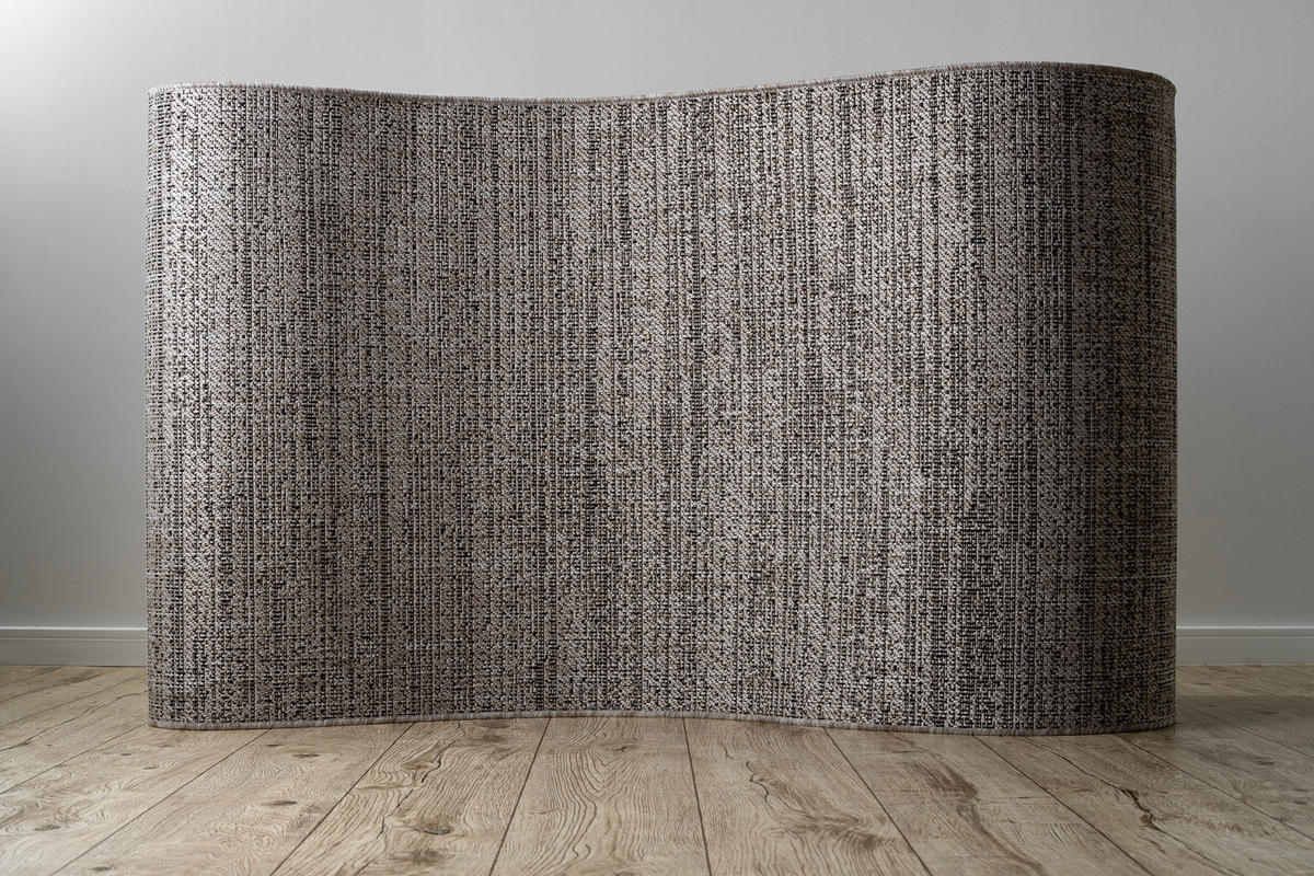 LÄUFER SIZAL FLOORLUX 100/110 cm - Grau, Textil (100/110cm) - rugsX