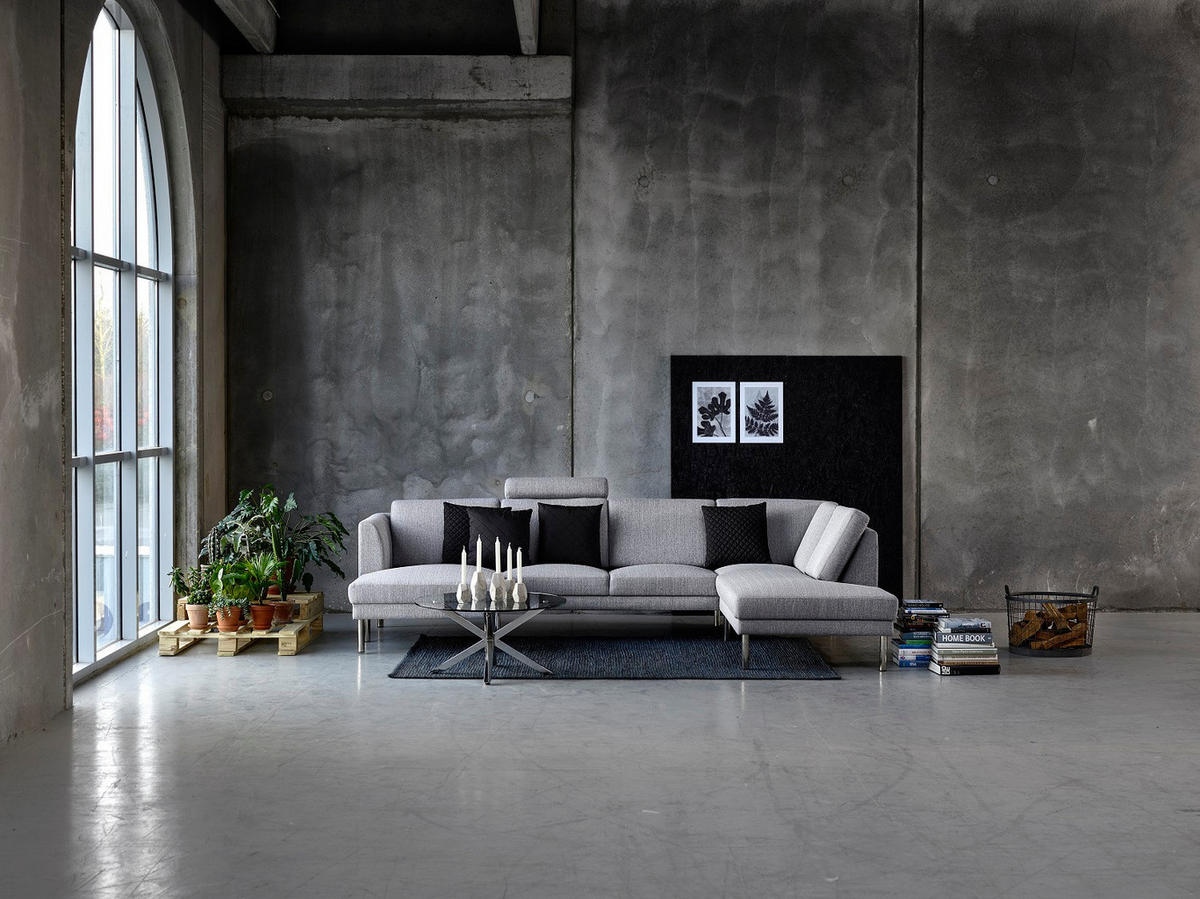 COUCHTISCH Glas und Chrome Gestell - Grau, Glas (82/82/40cm) - ebuy24