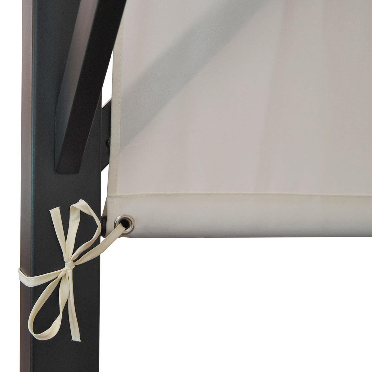 PERGOLA Baia 212x300x400cm Creme - Beige, Metall (300/212/400cm) - BERLINLODGE