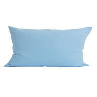 KISSENBEZUG Basic 100% Baumwolle hellblau 80/40 cm - Hellblau, Textil (40/80cm) - beties Heimtextil