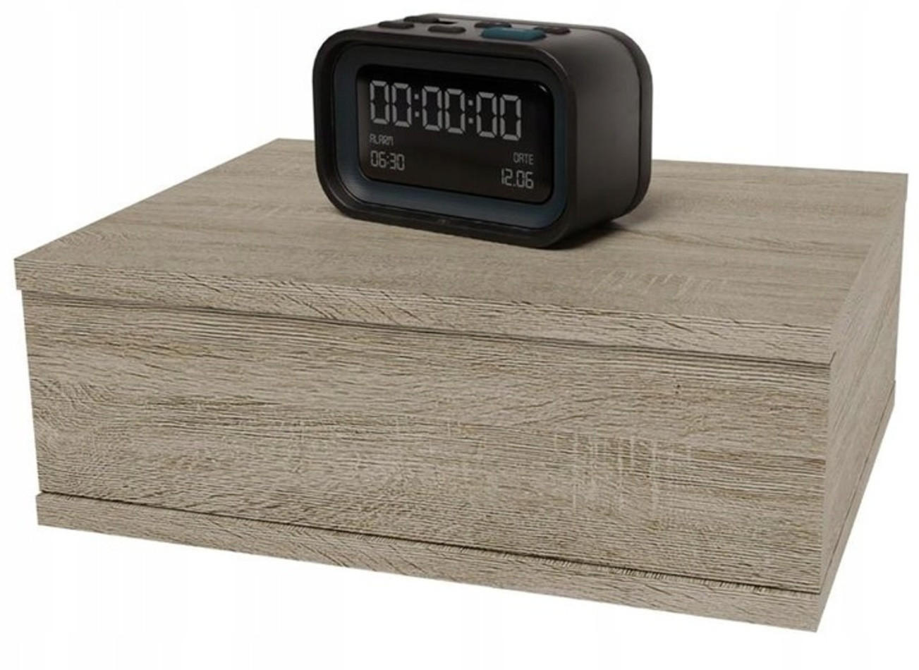 HÄNGENACHTTISCH EX3 Sonoma Eiche 45/35/16 cm - Sonoma Eiche, Holzwerkstoff (45/16/35cm) - Matkam Möbel