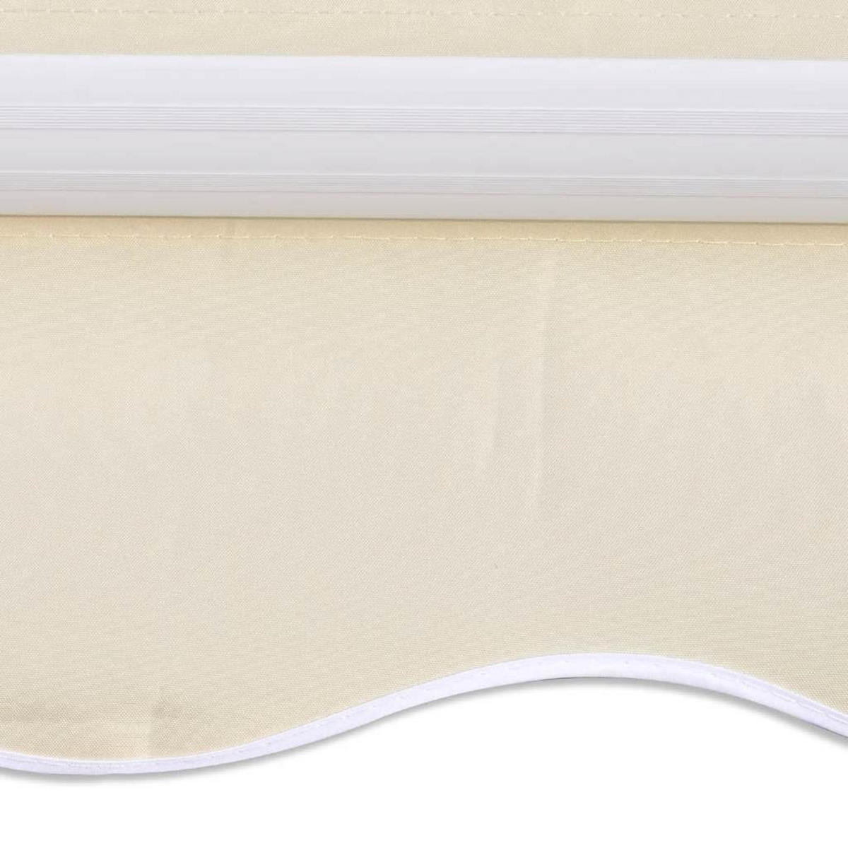 GELENKARMMARKISE Motorisiert 400 cm Cremeweiß - Creme, Textil (400/300/400cm) - furnicato