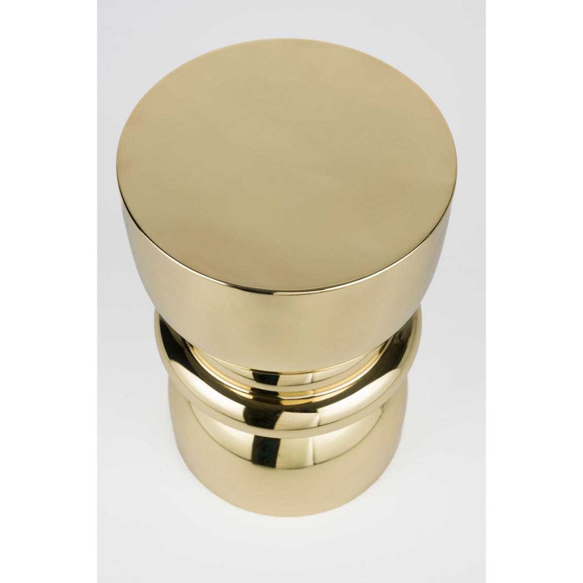 BEISTELLTISCH Kinga Gold - Goldfarben, Metall (29.5/29.5/48cm) - Housecraft Living