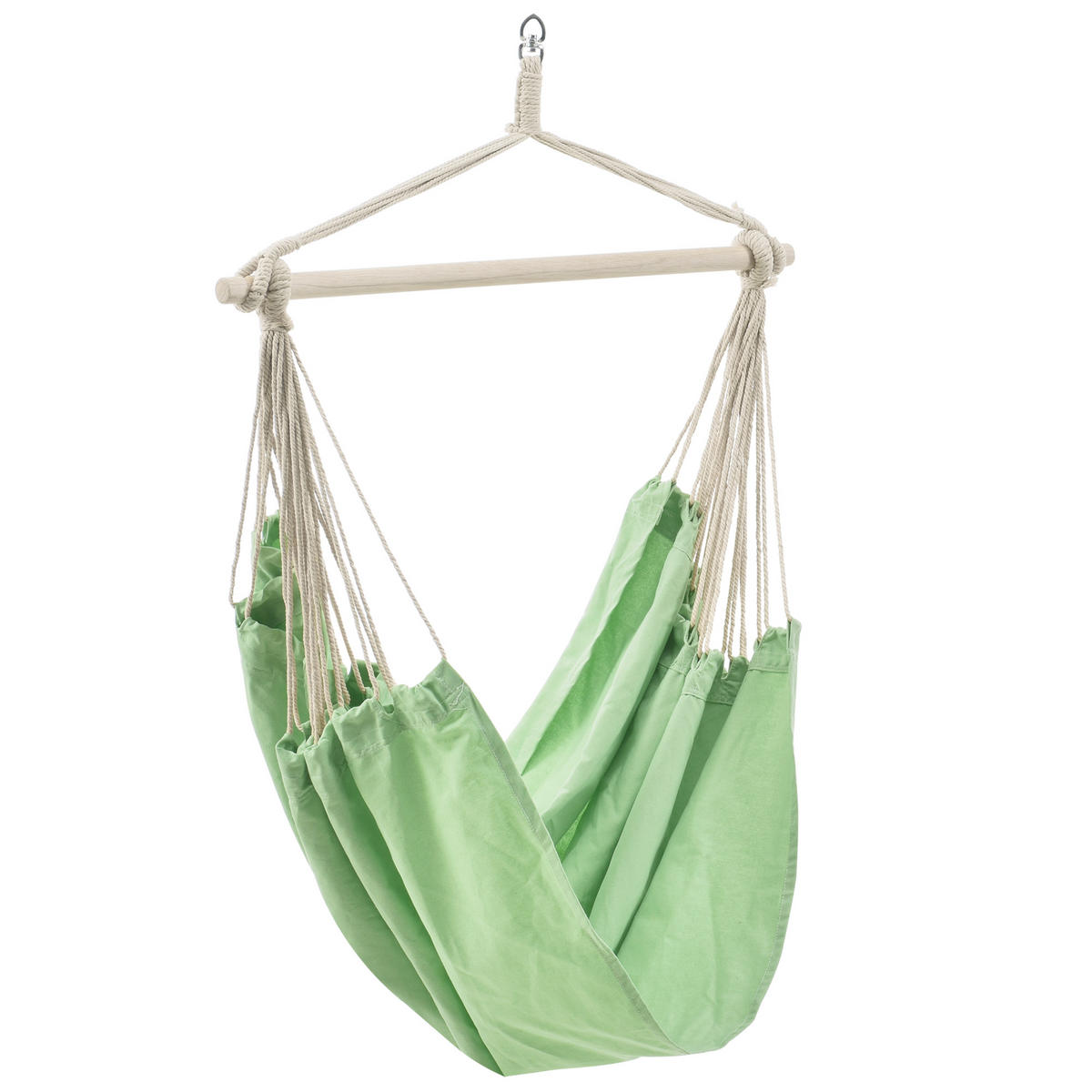 HÄNGESESSEL Miramar - Pastellgrün, Textil (180/115/125cm) - casa.pro