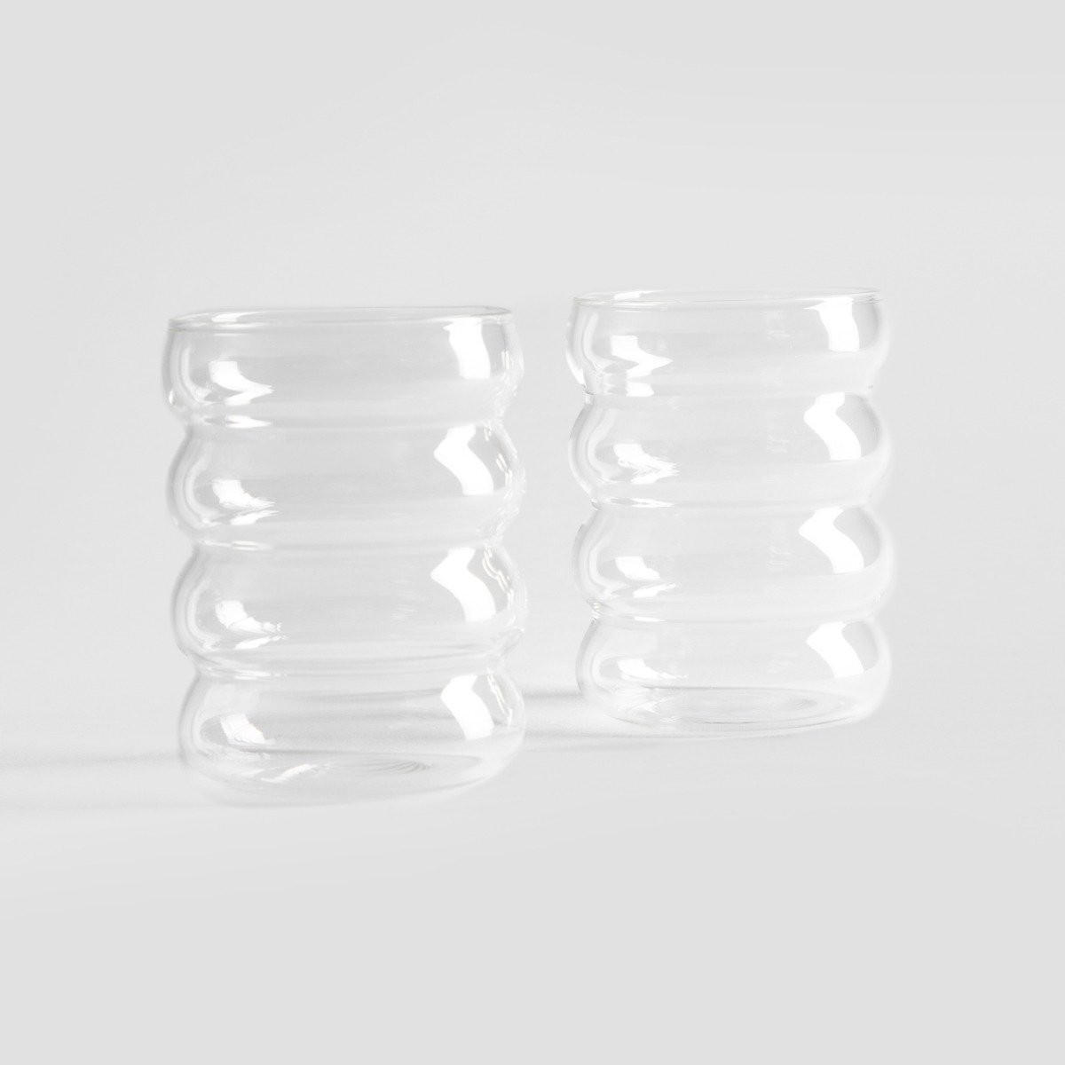 GLÄSERSET Bubbly 0,36 l 2-tlg. 3er-Set - Transparent, Glas (0.36L) - Homla