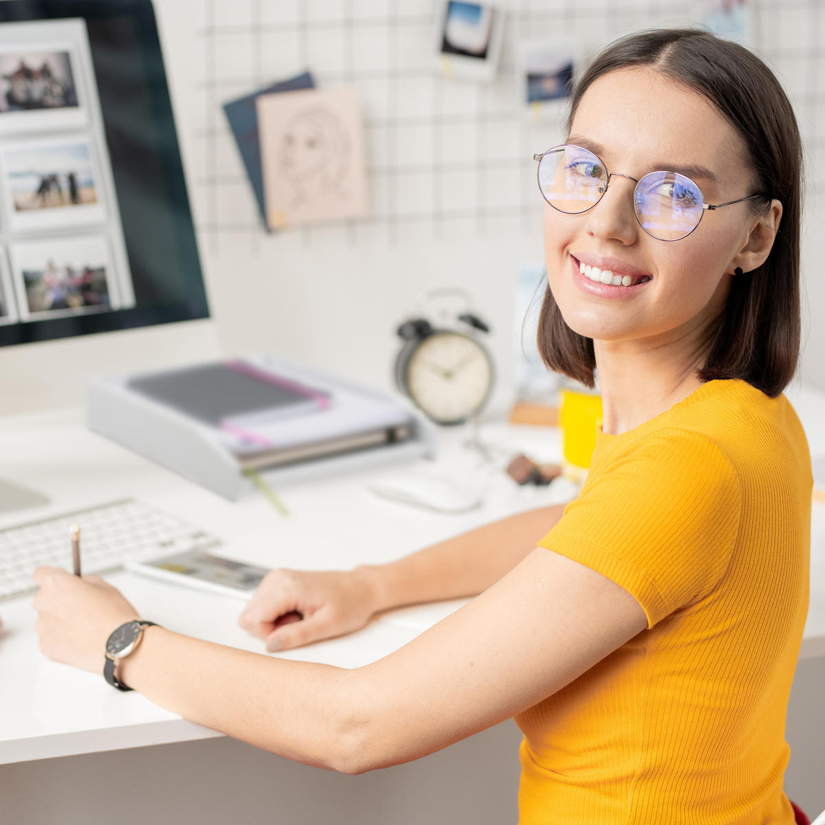 ZÁSOBNÍK na listy - biela, drevo (25/6/33cm) - Relaxdays