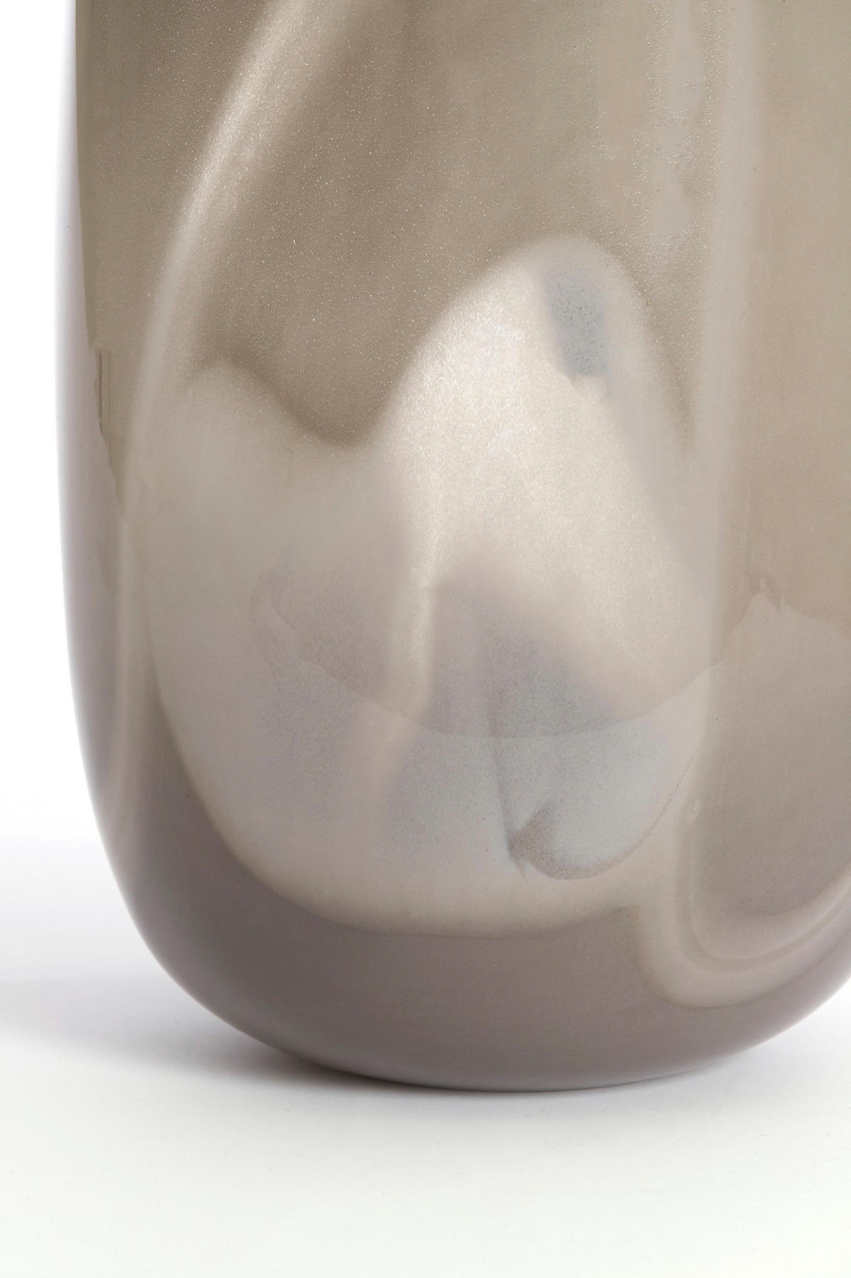 VASE Kobala Grau Ø34/50 cm - Grau, Glas (34/50cm) - Light & Living