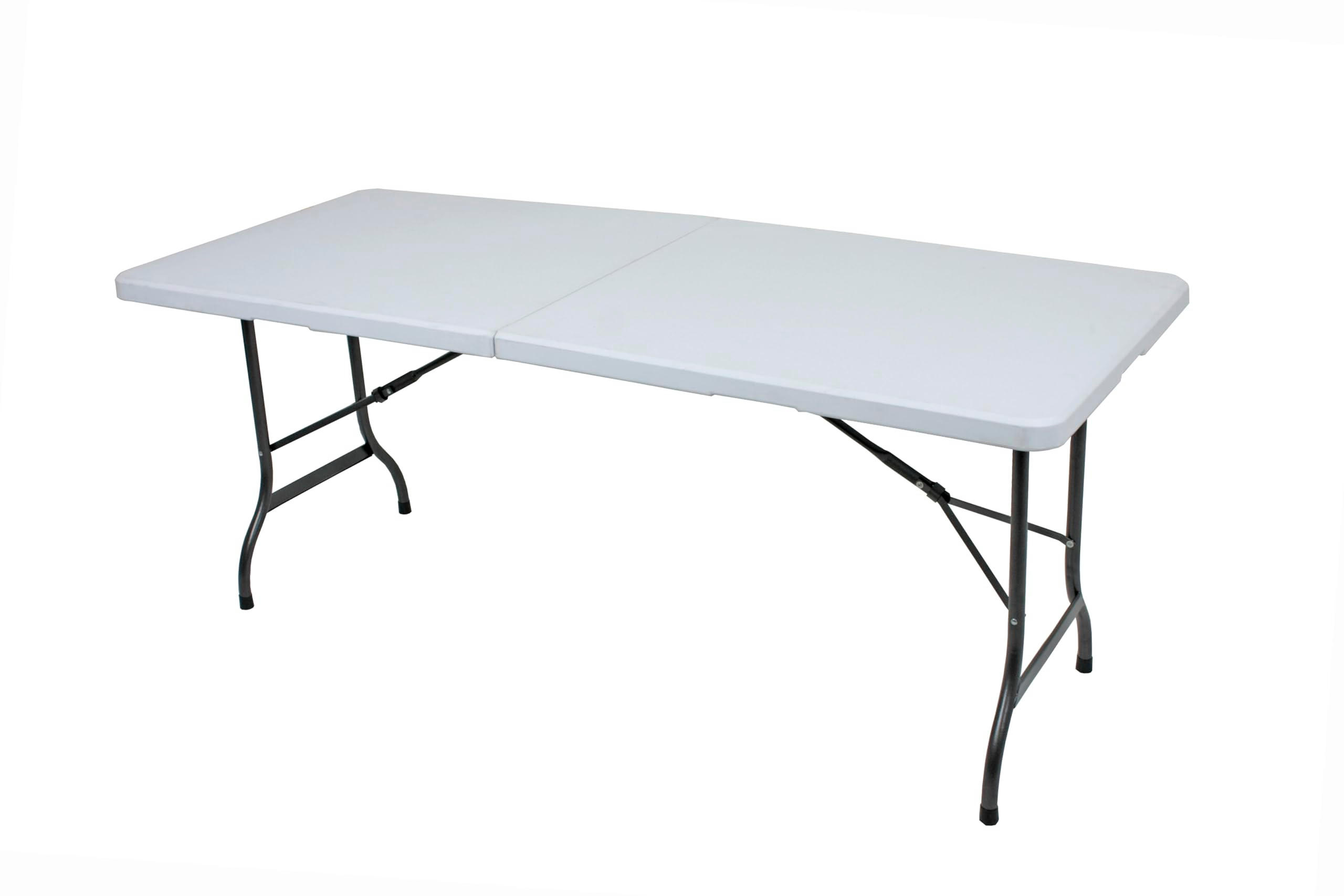 GARTENTISCH Peter klappbar Klapptisch - Weiß, Kunststoff (244/75/72.5cm) - DELUKE