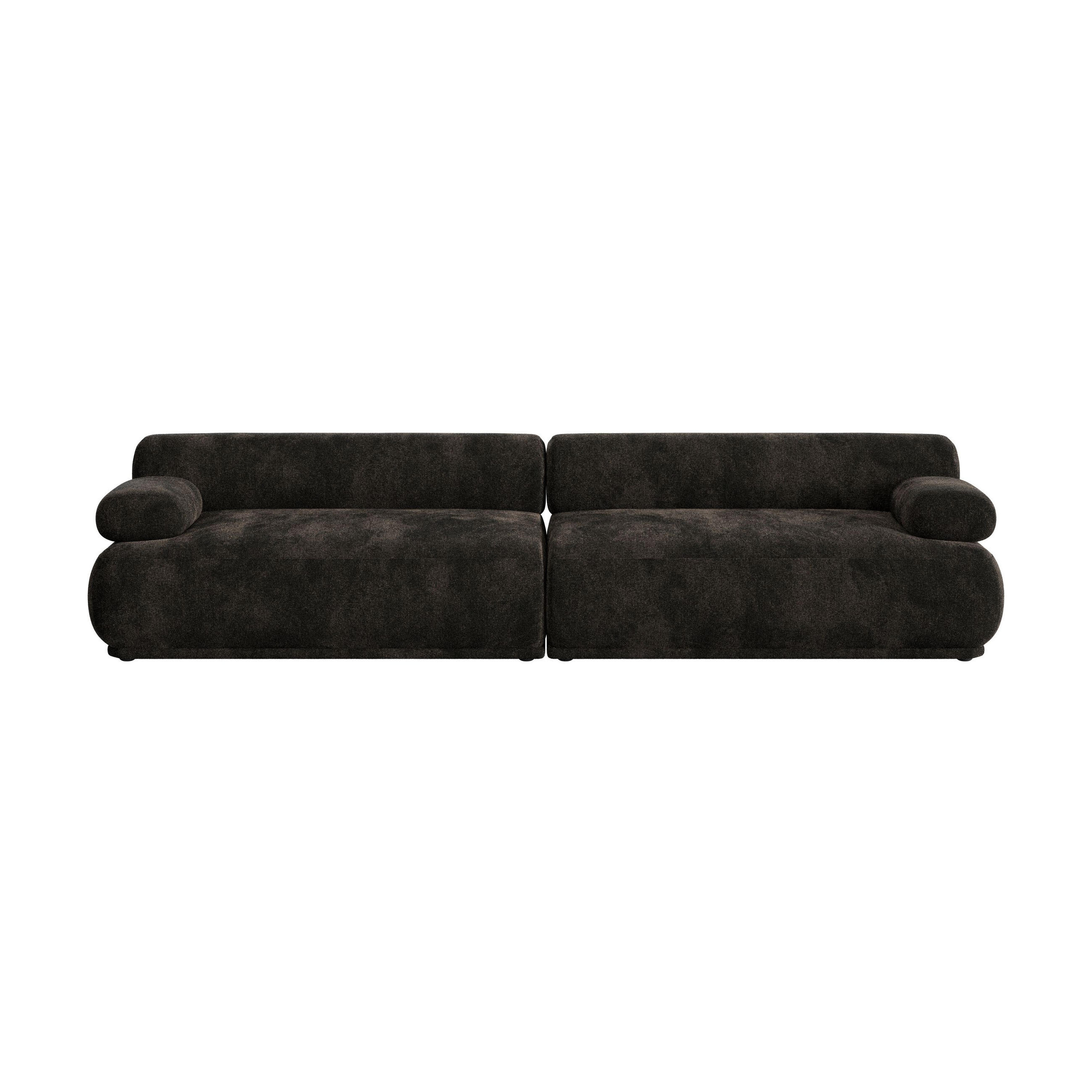 Zuiver Sofa Braun 316x68x97 cm