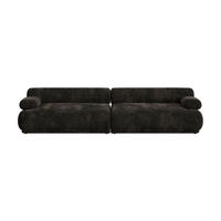 SOFA 3-SITZER Rembrandt Dunkelbraun - Braun, Kunststoff (316/68/97cm) - Zuiver