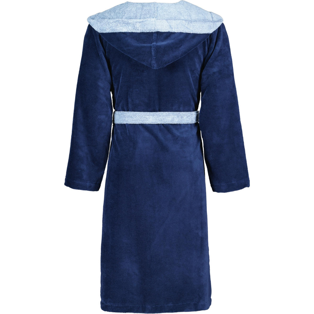 BADEMANTEL UNISEX KAPUZE POPPY WINTERNIGHT - 004 - Blau, Textil (Snull) - Vossen