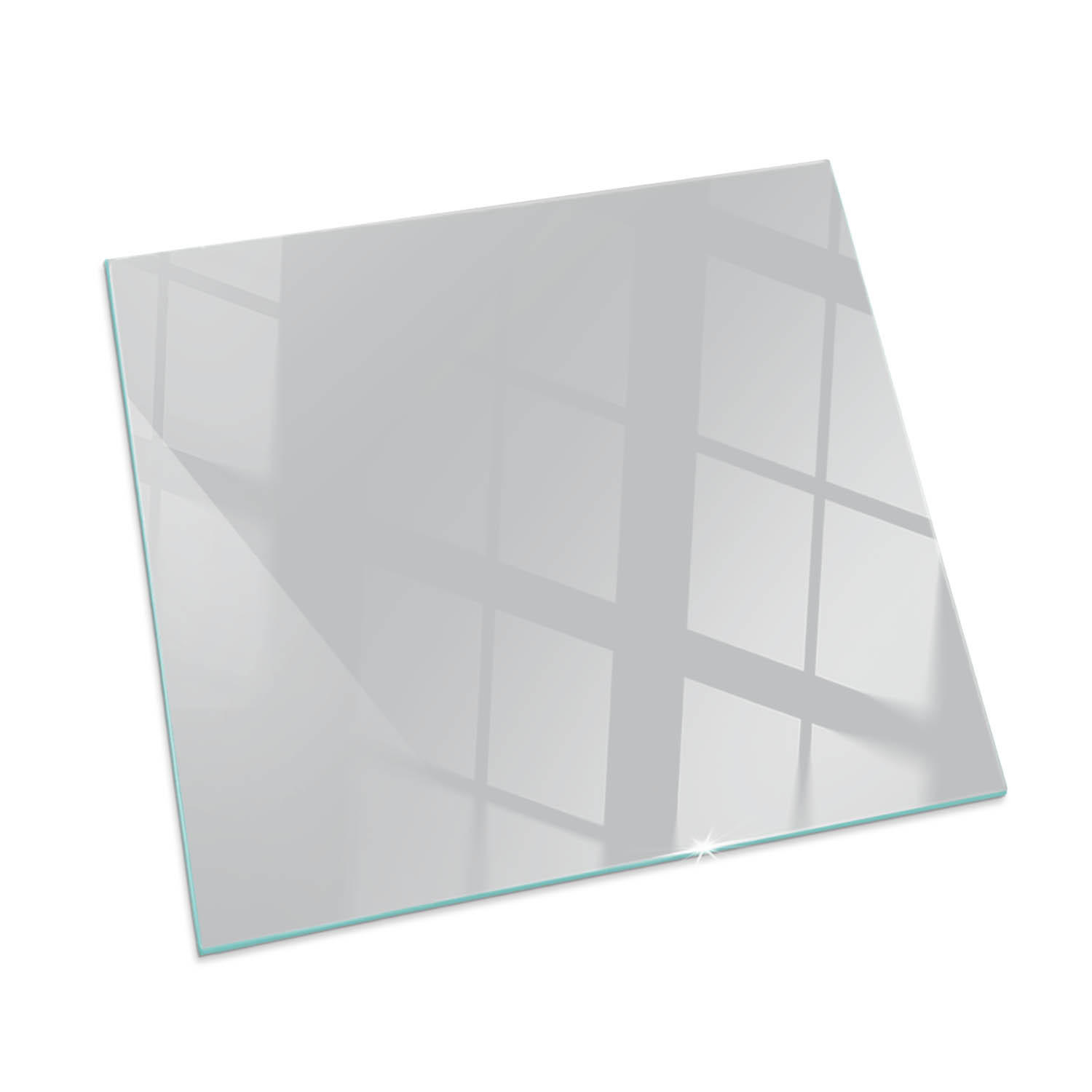 ArtPrintCave Glasplatte Grau 50x50x0.4 cm