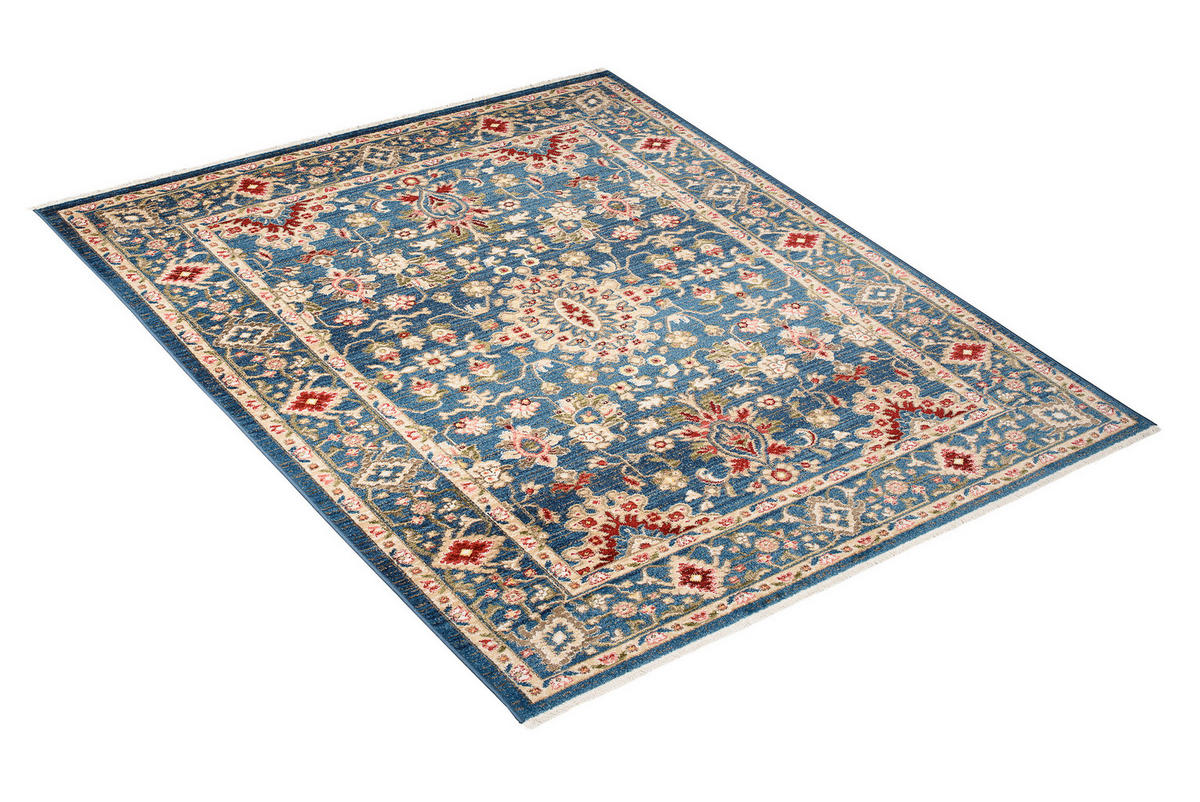 TEPPICH RIVIOLI Blau 80/150 cm - Blau, Textil (80/150cm) - Tapiso