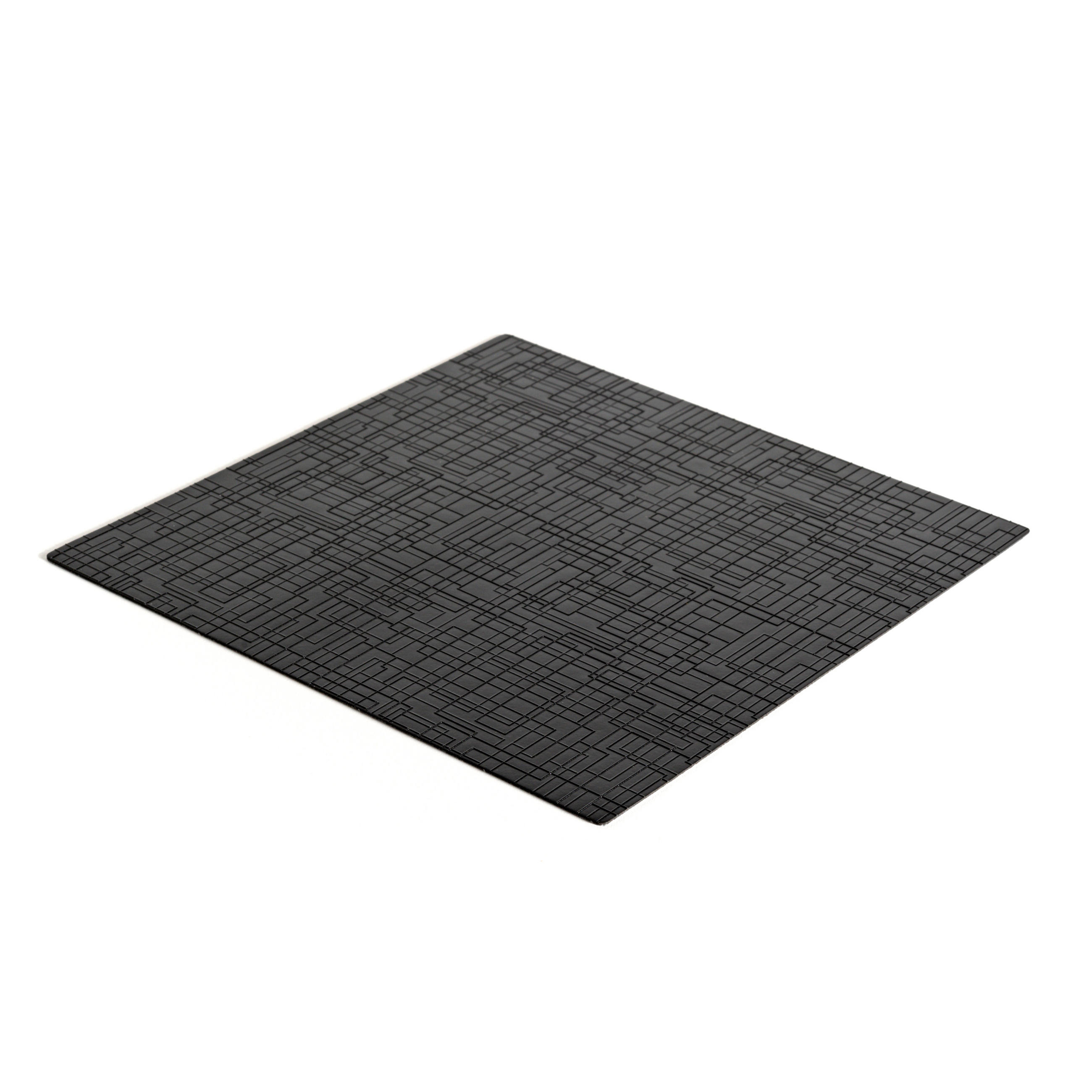 Emuca Rutschschutzmatte Schwarz 48x1x200 cm