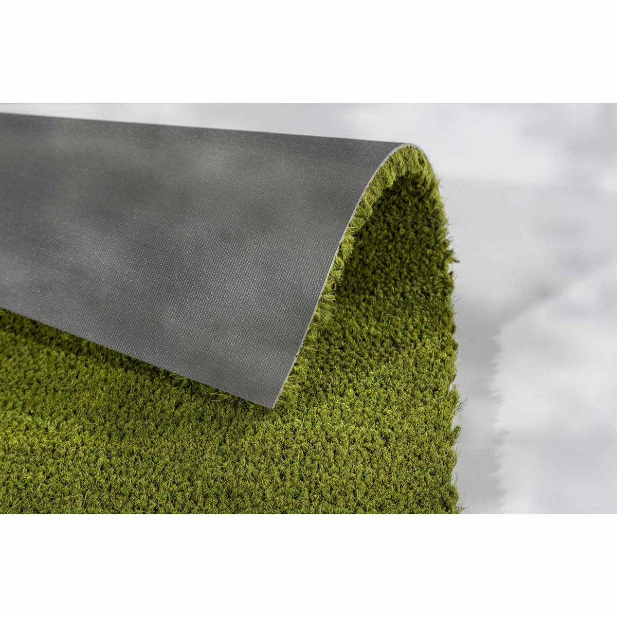 KOKOSMATTE MIT NATURFASERN KEIRA - Grün, Textil (55/85cm) - Astra