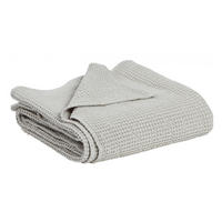 RECYCELTE DECKE Maia leinen 280 x 260 cm - Braun, Textil (280/260cm) - Vivaraise