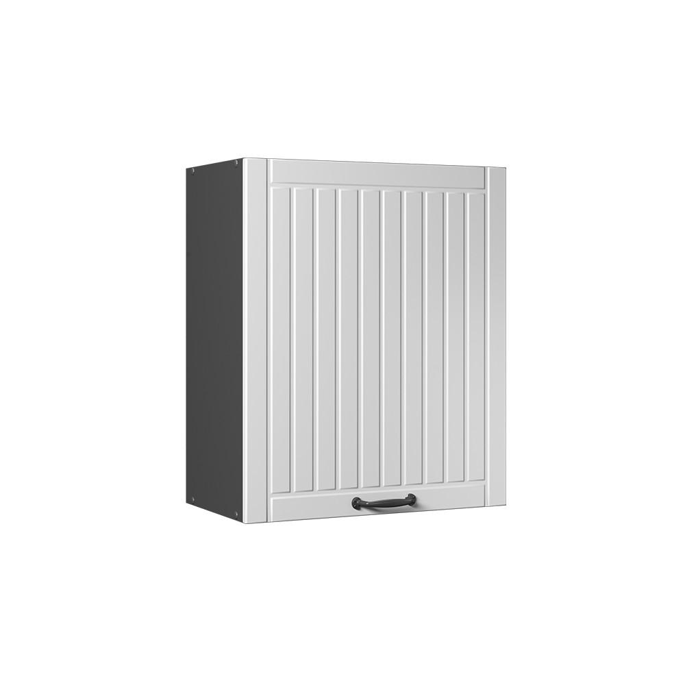 HÄNGESCHRANK Fame-Line, Weiß Landhaus, 60 cm - Anthrazit/Weiß, Holzwerkstoff (60/72/34.1cm) - Vicco
