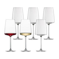 WEINGLÄSER Vivid Senses transparent 535 ml 6er Set - Transparent, Glas (0.535L) - Zwiesel Glas