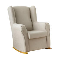 SCHAUKELSESSEL Hilde Beige 78 cm x 102 cm - Beige, Textil (78/102/91cm) - Kenay Home