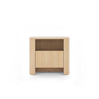 NACHTTISCH – S52 – BARI – Eiche Vicenza – Moderner Beistelltisch mit Schublade - Eichefarben, Holzwerkstoff (58/52/39cm) - hi-markt