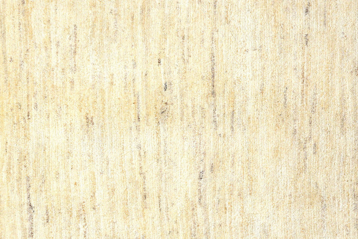 GABBEH-TEPPICH handgeknüpft Beige 190/152 cm Schurwolle - Beige, Textil (152/190cm) - Looma