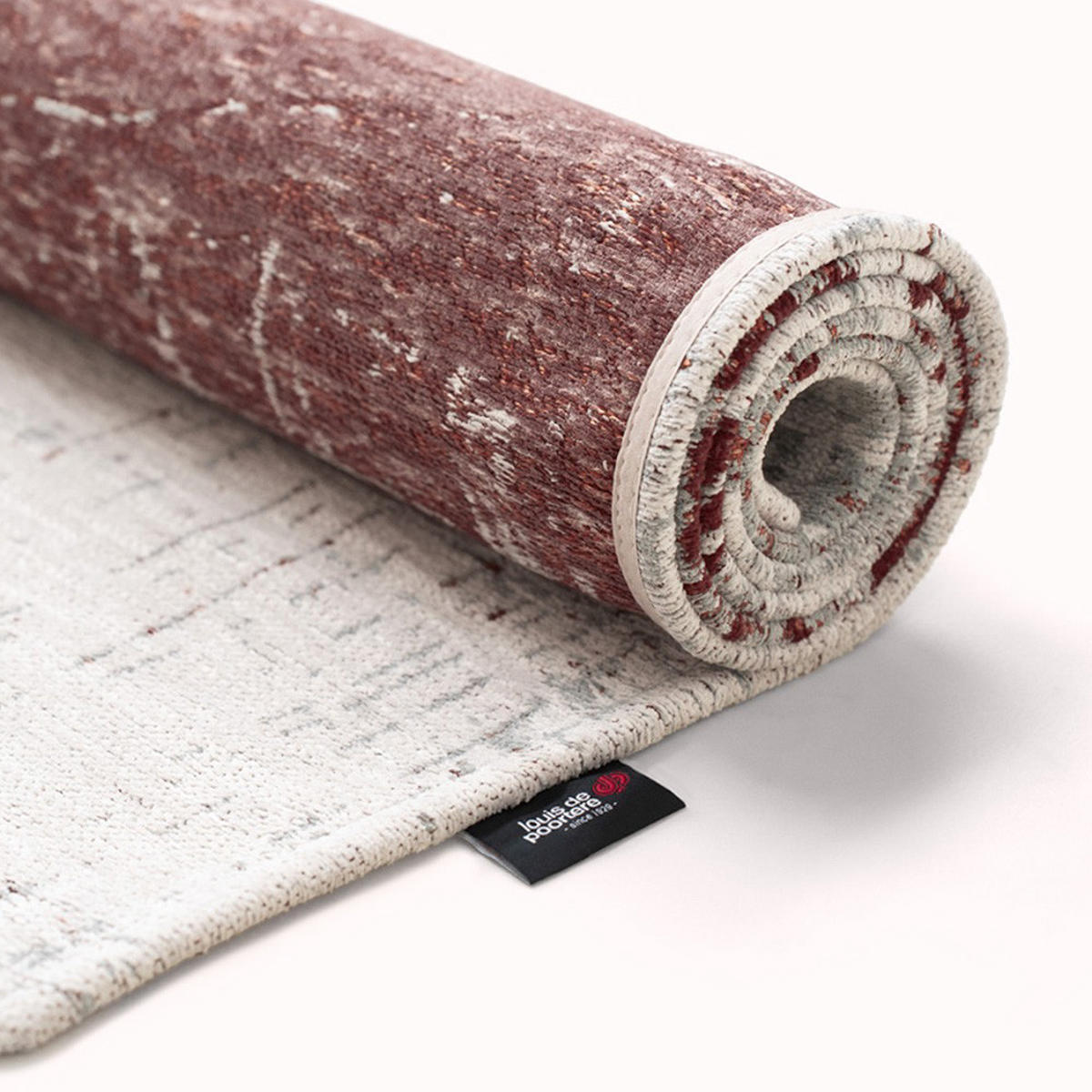 TEPPICH Copperfield Mad Men Griff 170/240 cm - Braun, Textil (170/240cm) - Louis De Poortere