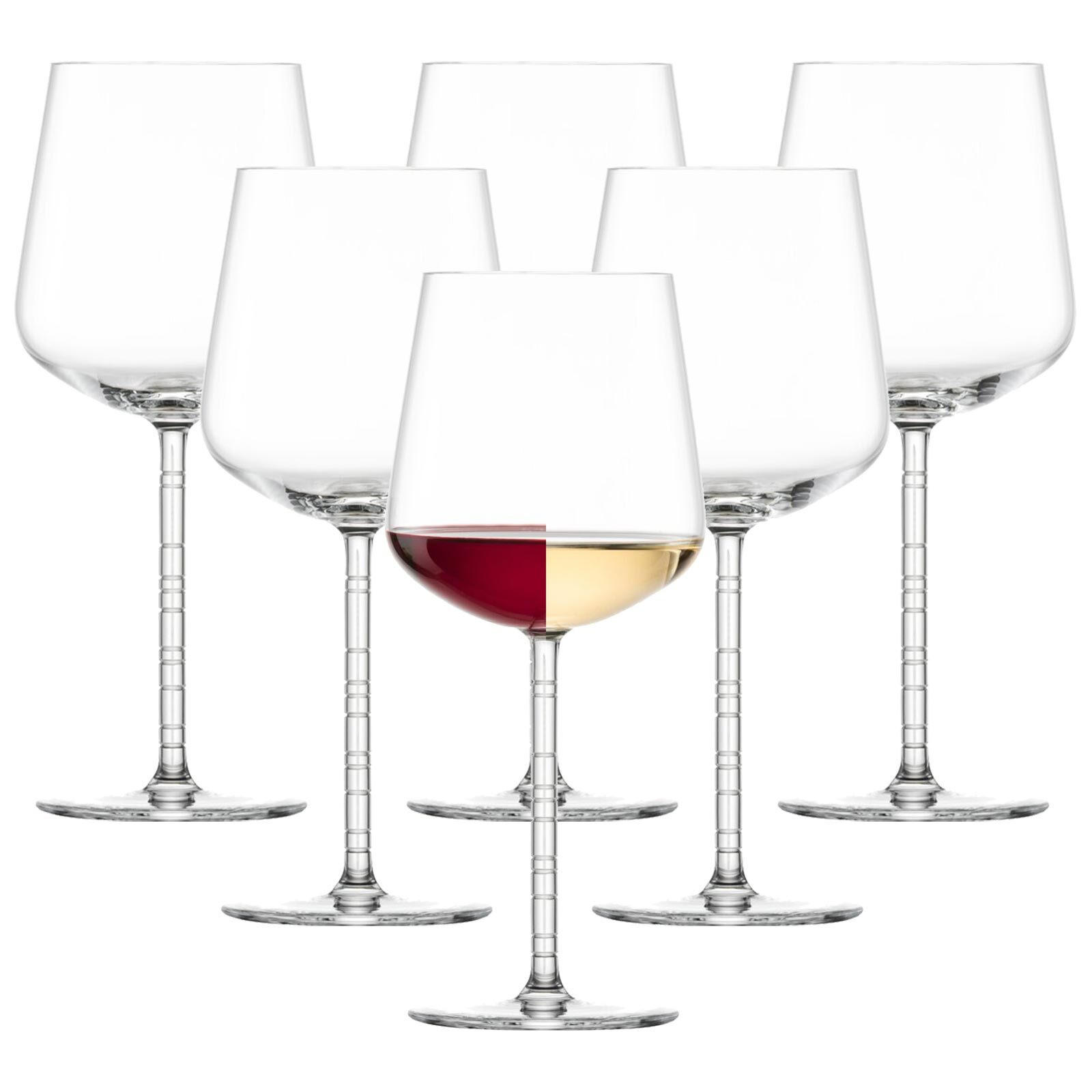 ALLROUND WEINGLÄSER Journey transparent 608 ml 6er Set - Transparent, Glas (0.608L) - Zwiesel Glas