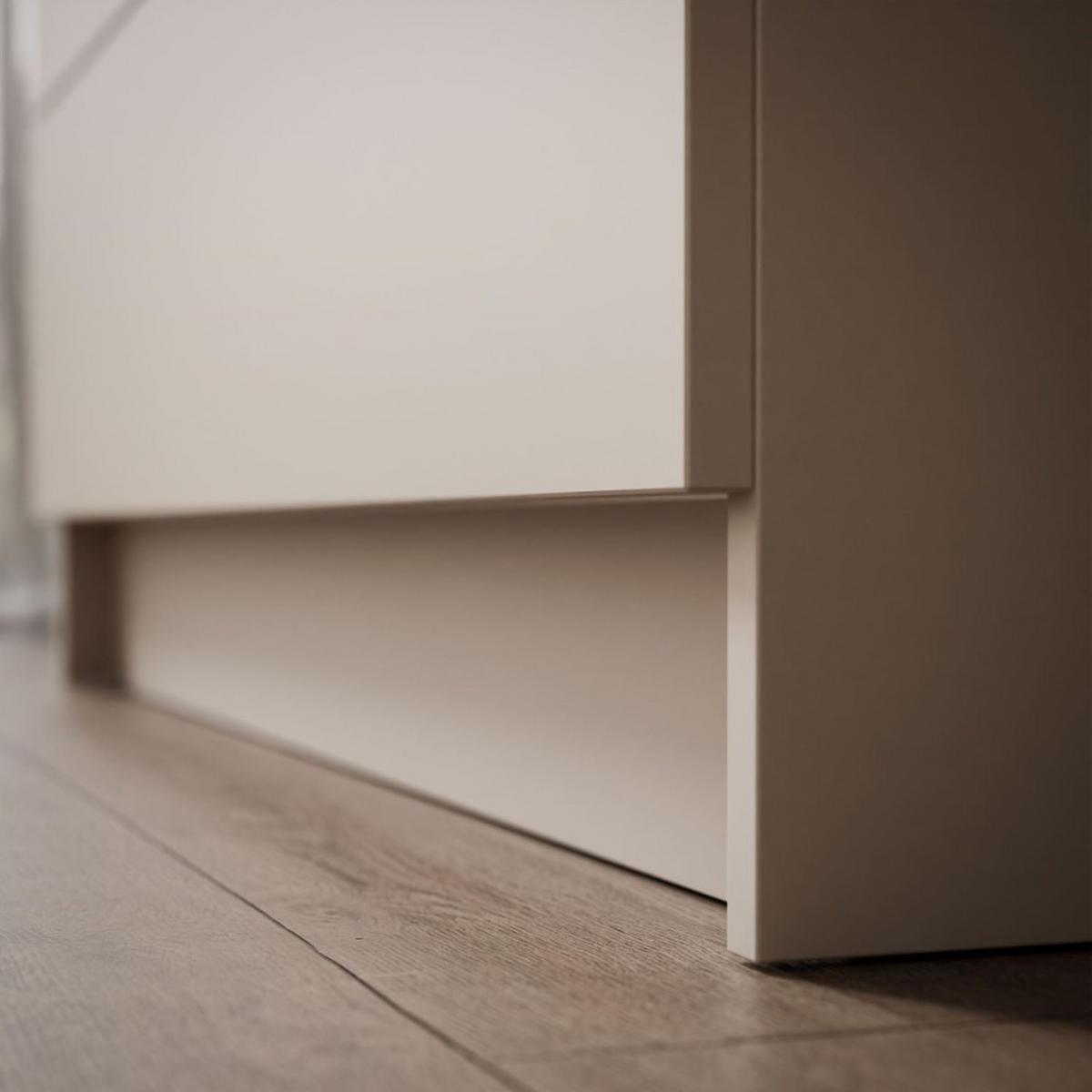 KLEIDERSCHRANK AUREL KASCHMIR 2D2S mit Schubladen - Kaschmir, Holzwerkstoff (100/210/57cm) - Lookway