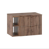 WASCHTISCHUNTERSCHRANK 80.6cm Tao Holz - Braun, Holzwerkstoff (80.6/52.2/46.5cm) - Petits-meubles