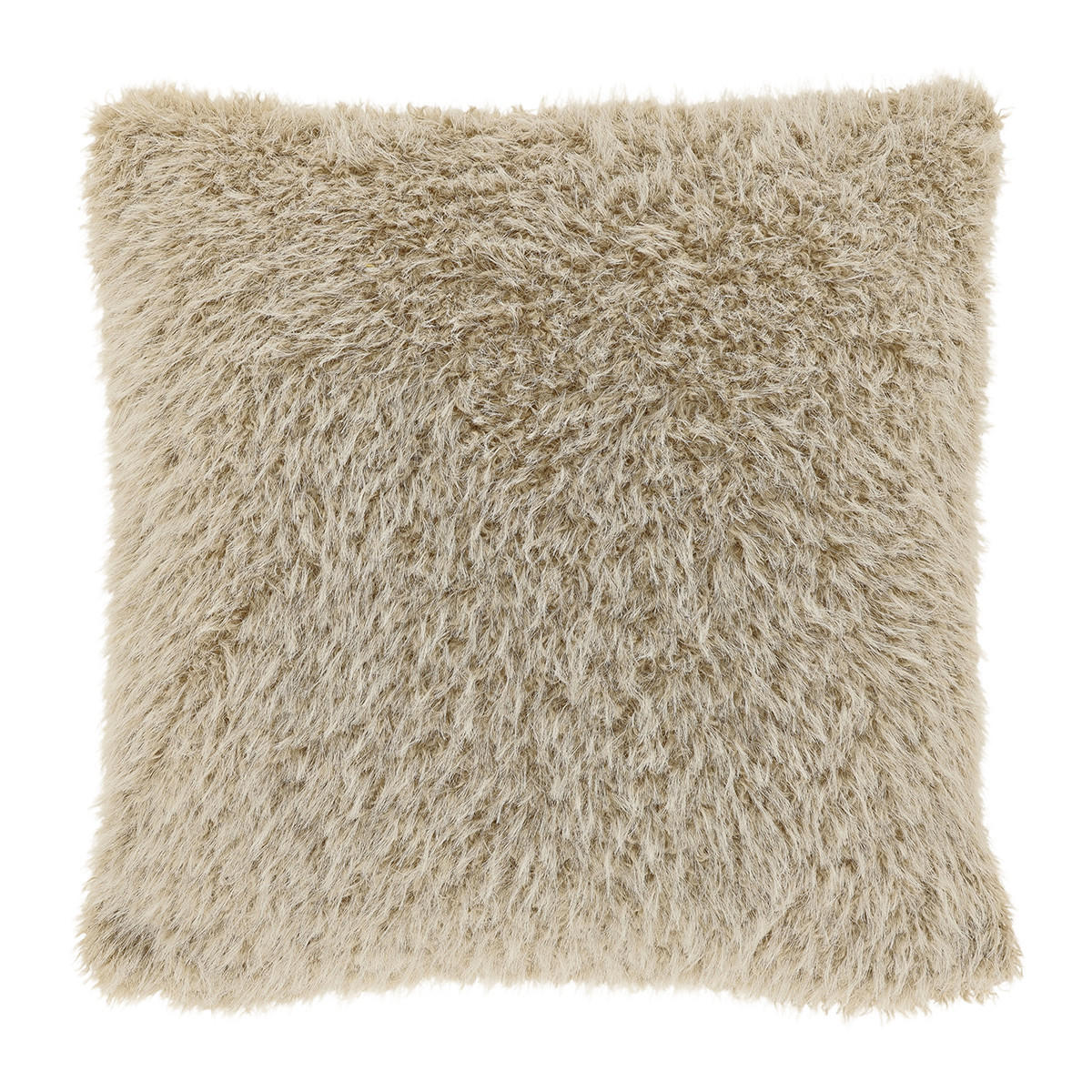 DEKOKISSEN Rosa Beige 45/45/8 cm - Beige, Textil (45/45cm) - Unique Living