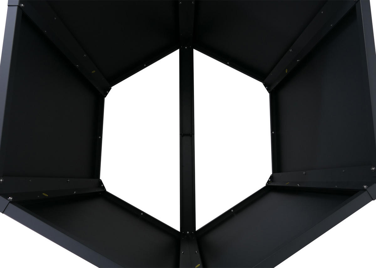 HOCHBEET Anthrazit - Anthrazit, Metall (100/77/88cm) - MCW