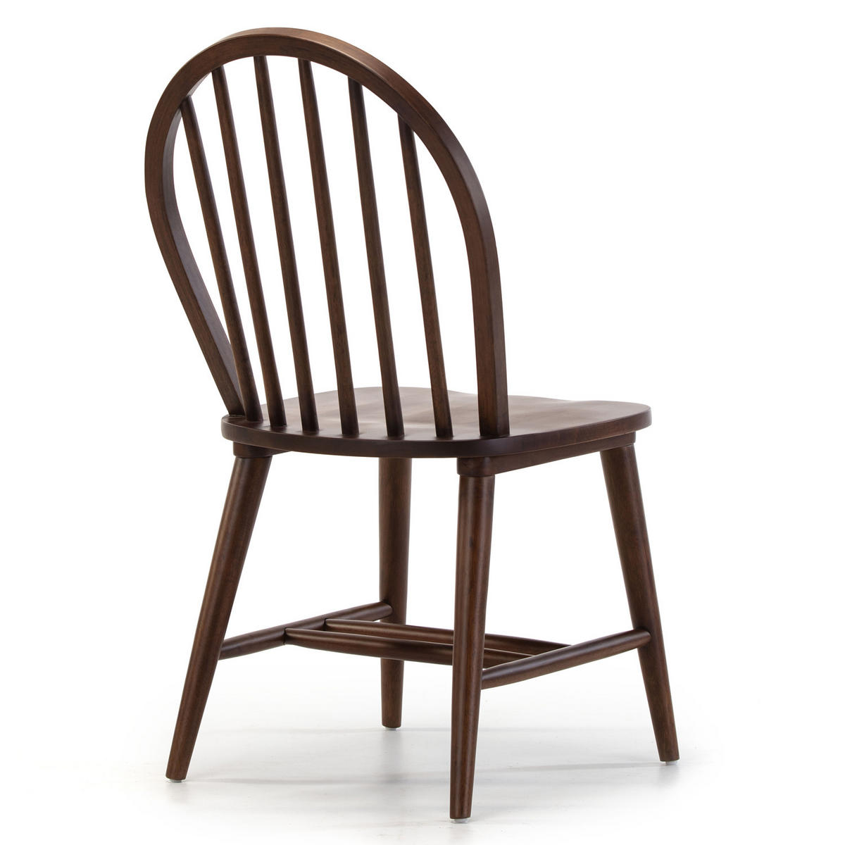 STUHL 2er-Set Clarck Nussbaum Farbe - Walnussfarben, Holz (48/92/48cm) - VS Venta-stock