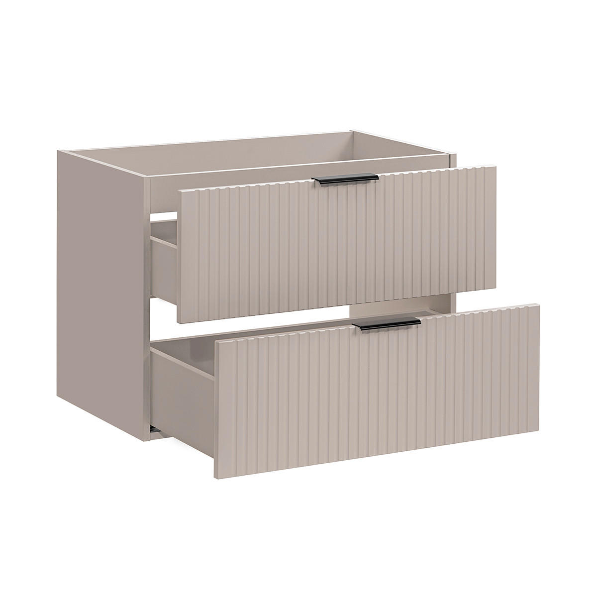 WASCHTISCHUNTERSCHRANK 80.4cm Adriel Beige - Beige, Holzwerkstoff (80.4/57/46cm) - Petits-meubles