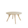 ESSTISCH Quenza Braun Ø140/76 cm - Braun, Holz (140/140/76cm) - Light & Living
