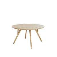 ESSTISCH Quenza Braun Ø140/76 cm - Braun, Holz (140/140/76cm) - Light & Living