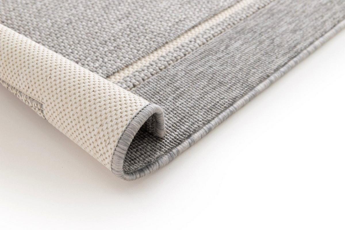 TEPPICH für Innen und Außen grau - Grau, Textil (200/290cm) - AFK Living