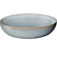 ASA Selection Tiefe Teller Saisons Denim ø 21 cm - 4 Stück - Hellblau, Keramik (1/2/6cm)